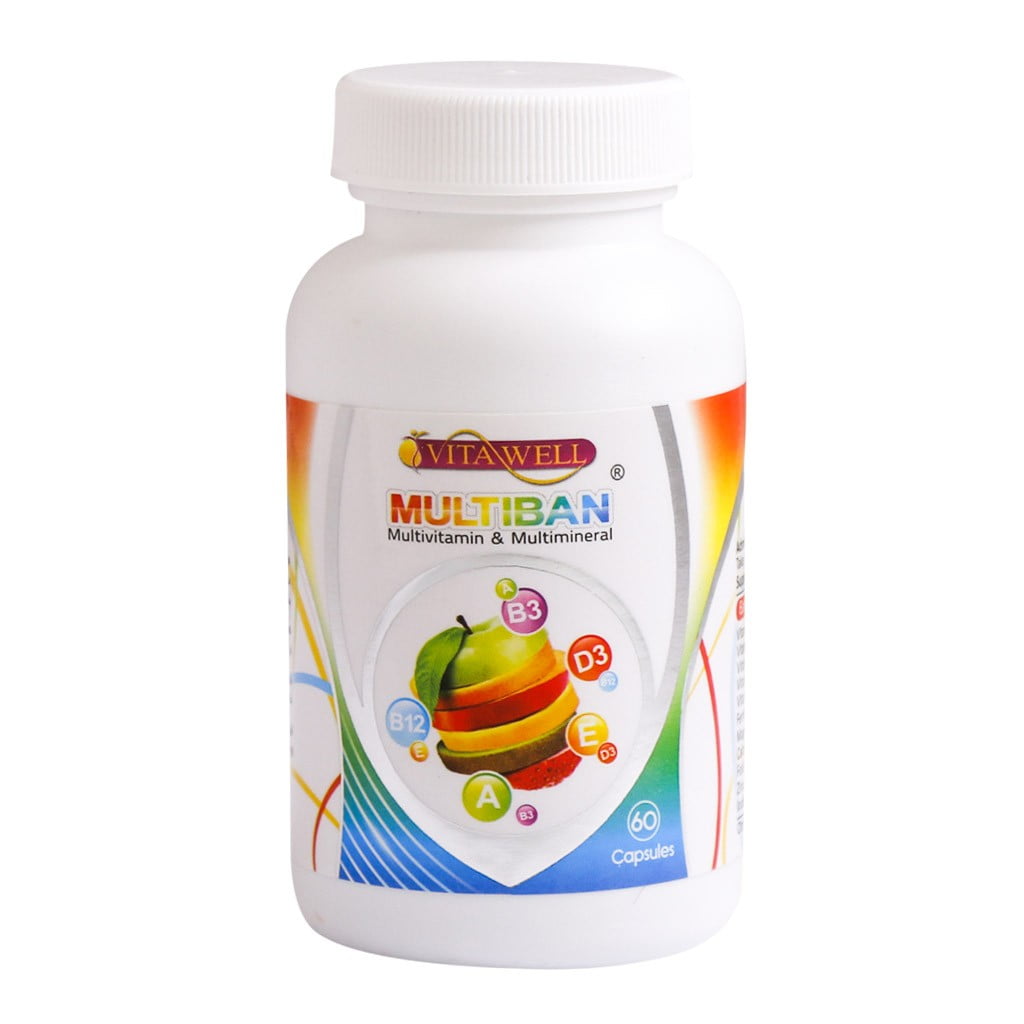 multiban.jpg کپسول مولتی بان ویتاول 60 عدد - Image 1
